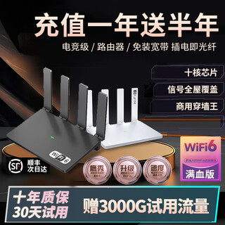 Sui u xing 2026 portable wifi wireless wifi wireless router broadband cable-free gigabit router cpe plug-and-play rural rental mountainous area full house coverage ten-core chip + commercial rental white
