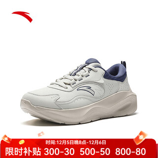 Anta releases the world with ease丨sports shoes men's jogging casual shoes 2025 autumn and winter new men's commuting comprehensive training shoes digital fog gray/light ink blue-2 39 (men 6.5)