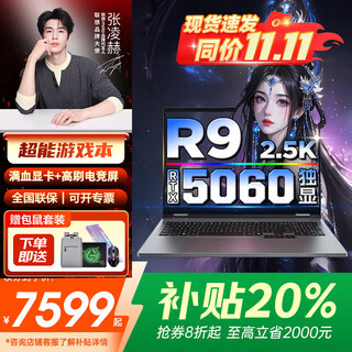 联想拯救者R9000P 2025补贴 游戏笔记本电脑 RTX5060独显大学生建模家用娱乐全能游戏本可选斗战者N176 推荐RTX5060 R9-8940HX  N176 16G 1T固态 全新升级电