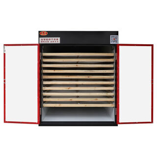 Zhongkuo zk07d bacon drying room equipment customized dryer industrial large small household constant temperature drying oven contains solid wood frame 304 stainless steel mesh tray standard drying equipment