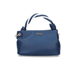 Guess women's handbag, lightweight for daily use, adjustable shoulder strap, multi-pocket design, dark blue blue one size