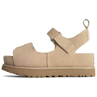 Ugggoldenstar hi simple and comfortable one-strap sandals for women, sand color, sand color 36
