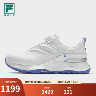 Fila official men's shoes gf velocity soft spike high sneakers 2025 summer new swing speed shoes comprehensive training shoes haze gray-vg 42