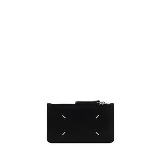 Maison margiela ss26 light luxury men's card holder black one size
