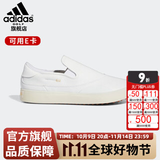 Adidas (adidas) golf shoes for men and women new matchcourse golf sports and casual shoes, outdoor comfort gv9775 white/amber yellow/pink white without nails 45 (uk10.0)