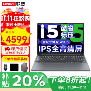 联想笔记本电脑2025补贴20%可选酷睿7高性能游戏商务办公超轻薄设计学生网课手提本扬天可选小新Pro16 i5-13420H 32G内存 1TB固态小新15 游戏级显卡 IPS全高清屏 全新升级