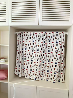 Yusenyi ins green apple puppy milk plush blanket children's sofa blanket office nap coral velvet throw blanket overalls kitten 70x100cm shawl shoulder cover legs