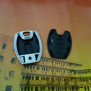 Fancychic high-strength metal key handle universal home security door entry door key head replacement handle easy to operate black without tools