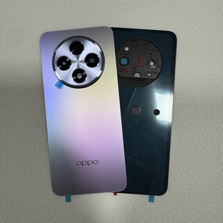Suitable for oppo a3 original back cover glass a3 original disassembled rear case battery cover original disassembled back case shell oppo a3 original back cover (aurora purple) with frame lens
