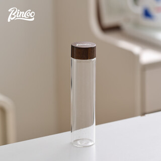 Bincoo coffee beans repackaged glass bottle