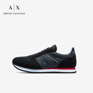 Armani exchange gift ax men's suede stitching sneakers