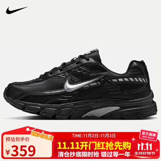 Nike nike men's casual shoes non-slip and wear-resistant initiator sports shoes ib4595-001 black 42.5