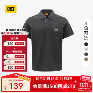 Cat short-sleeved polo shirt for men, reflective printed pique fabric, breathable, comfortable, soft, trendy short t, iron gray 2xl