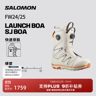 Salomon 24-25 snow season outdoor skiing snowboard snowshoes launch boa sj boa l47538100 27.5
