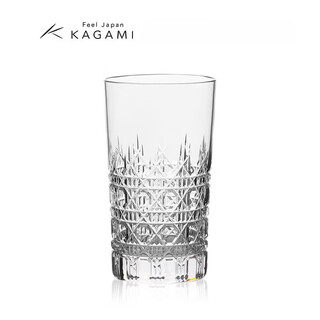 Kagami official direct sales crystal glass straight glass castle colin cup cold drink cup wine cup 320ml