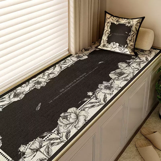 Yusenyi 2025 new high-end window sill mat room floor mat thickened non-slip easy care bay window mat master bedroom sx saint west 3 60x140cm (non-slip and non-running)