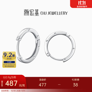 Trendy acer minimalist platinum earrings women's earrings for girlfriend's birthday gift priced at rmb 100 per piece single model approximately 0.95g