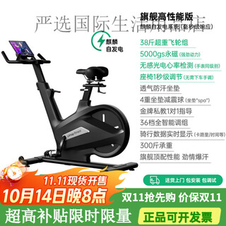 You mei spinning bike home fitness bike magnetically controlled gym ultra-quiet sports equipment self-generated version package installation - cloud sense shock absorber seat
