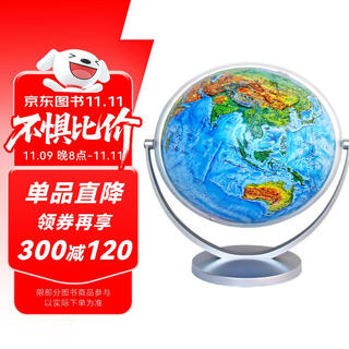20cm terrain version chinese and english globe (universal)