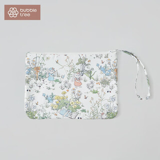 Bubble treebubbletree baby bedside hanging basket diaper storage bag diaper storage bag baby outing bag hemerocallis garden_25cm*18cm