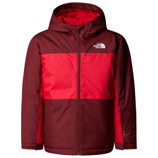 The north face boys jacket windproof warm hard shell velvet outdoor autumn and winter jacket casual color xs