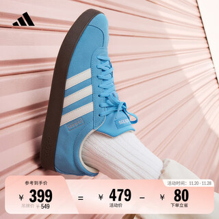 Adidas t-toe shoes vl court retro casual sneakers moral training shoes for men and women adidas light sports blue/bright white/resin yellow 41