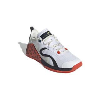 Adidas women's training shoes, lightweight design, strong support, wear-resistant, non-slip structure, synthetic material upper white 40.5