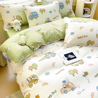 Fantasy children's cotton quilt cover single piece 100 cotton boy card kindergarten quilt cover boy 120x150x200 quilt happy didi 160x210cm 100 cotton quilt cover single piece