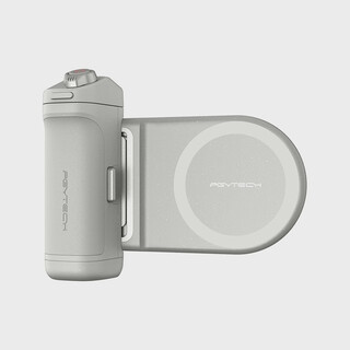 Pgytech magcam mobile phone handle magnetic photography stand fill light bluetooth remote control magcam handle mist gray comes with magnetic ring