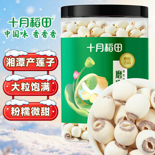 October rice field lotus seeds 400g xiangtan produced cored and ground white lotus seeds longan lily soup ingredients
