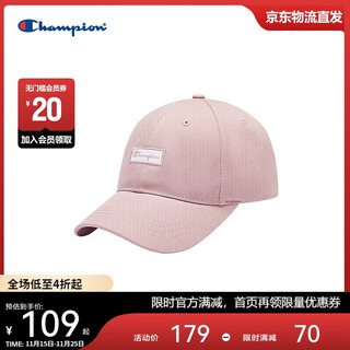 Champion american champion peaked cap for men and women casual sun protection fashion classic peaked cap baseball cap 24ssh45 pink