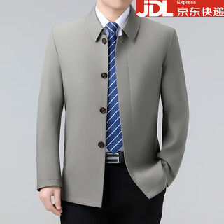 Montagut jacket men's 2025 spring and autumn middle-aged dad's casual windbreaker jacket large size top khaki 3xl 190