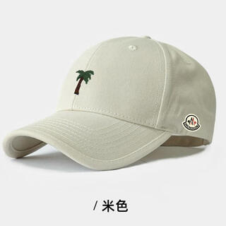 Mouth-mouth piano female baseball cap fashionable and versatile adjustable breathable peaked cap sunshade loose and versatile couple students warm beige adjustable