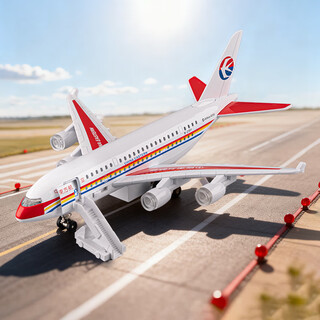 Yixuan toys aircraft model passenger aircraft eastern airlines simulation alloy aircraft toy aircraft model hand figure ornament boy gift