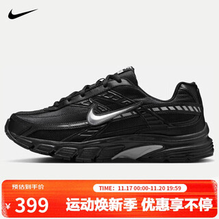 Nike nike men's casual shoes non-slip and wear-resistant initiator sports shoes ib4595-001 black 42