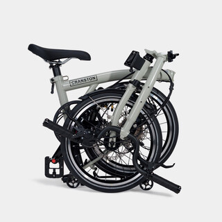 Cranston morandi gray d9 disc brake folding bicycle adult ultra-light portable retro 9-speed 16-inch bicycle cranston morandi gray d9 imported shimano transmission 9-speed 16-inch