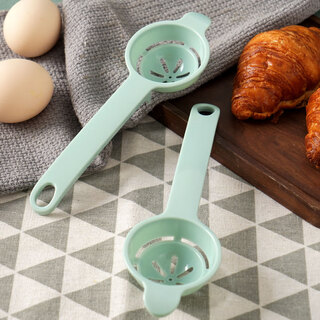 Weiliang germany imported quality filter household filter baby food supplement egg yolk egg white filter baby egg egg separator upgraded lengthened and thickened version of two packs