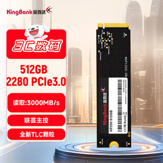 金百达（KINGBANK） 512GB SSD固态硬盘 M.2接口(NVMe协议) KP230系列