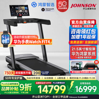 Johnson treadmill smart home foldable indoor climbing gym fitness equipment tx-5 ecological smart selection