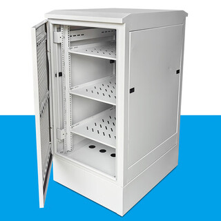 Clcey indoor network cabinet 2u-48u server monitoring switch weak current equipment computer room rack chassis cabinet customization off-white cold-rolled steel plate thickened version 140x60x60cm