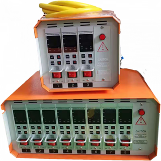 Hot runner temperature control box large plug-in temperature control intelligent anti-burn temperature control card mold line controller temperature control instrument table jcd intelligent anti-burn temperature control box eight sets