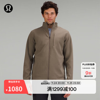 Lululemon丨sojourn men's jacket lm3czos dark khaki l