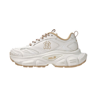 Major league baseball (mlb) official yu shuxin's thick-soled fashionable street cyber daddy shoes 25 autumn and winter new style shwd1/shwc2 new york yankees/gravel white (leather) 41 (daily 41 size shot)