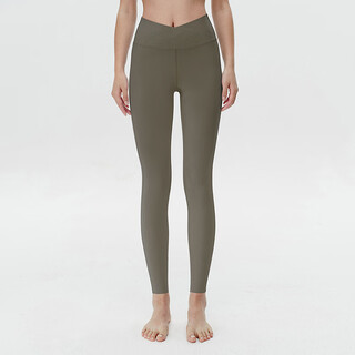 Yottoy cloud pants 4.0 micro-pressure yoga pants women's high-waist butt lift fitness pilates suit sports outer wear spring gray s _ recommended 44-50kg