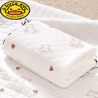 G.duckkids baby first delivery room bag newborn baby swaddle wrap spring autumn and winter thickened supplies thickened delivery room bag/care bear 85*85cm