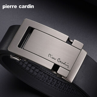 Pierre cardin belt men's high-end luxury belt automatic buckle genuine leather trouser belt for boyfriend and husband 2025 new style