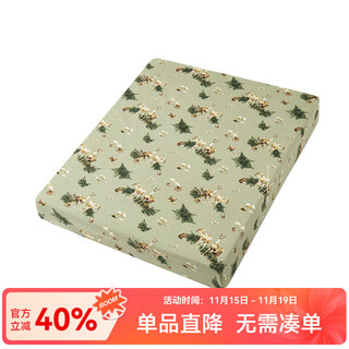 Milkbarn crib fitted sheet single piece children's mattress cover yunrou cotton baby bed cover luming cuilin 132*71*21cm
