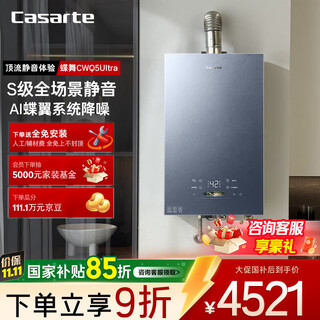 Casarte 16 liter light set diewu cwq5ultra zero cold water gas water heater national supplement trade-in s-class silent rich strontium jsq31-16cwq5ultrau1