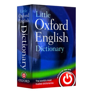 预售 英文原版 袖珍牛津英语词典 Little Oxford English Dictionary 英英字典 精装
