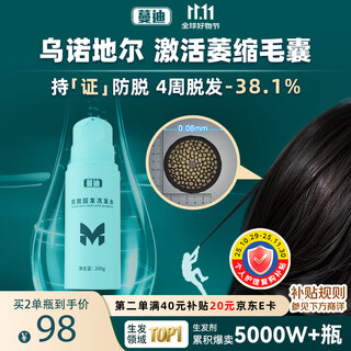Mandy anti-hair loss and firming shampoo, patented a11 formula, unodildilminol analogue shampoo for men and women